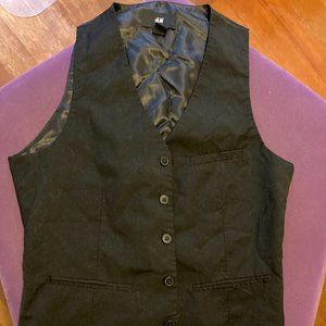 H&M Men's Suit Vest (Black)